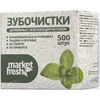 Market Fresh Зубочистки 500 шт (3055805) 1107