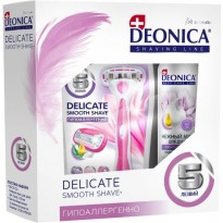 Н-р DEONICA (Delicate5) (Бритва5л+Мусс д/д) 8785
